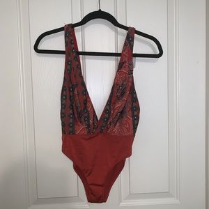 Urban Outfitters plunging bodysuit